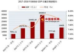 2018年上半年湖南省gdp情况 新兴经济加快发展