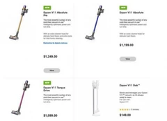 戴森发布v11无线吸尘器 线上成为吸尘器主销市场